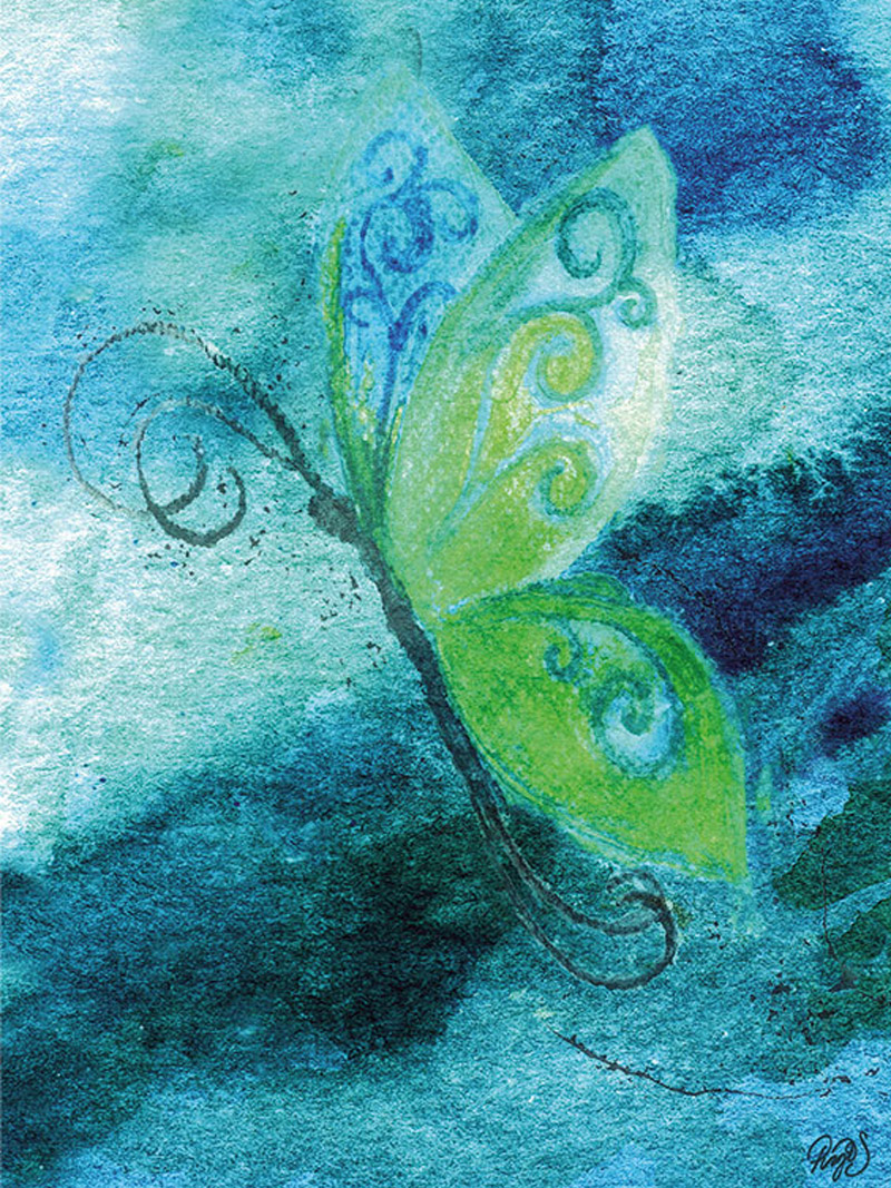 Turqoise Butterfly